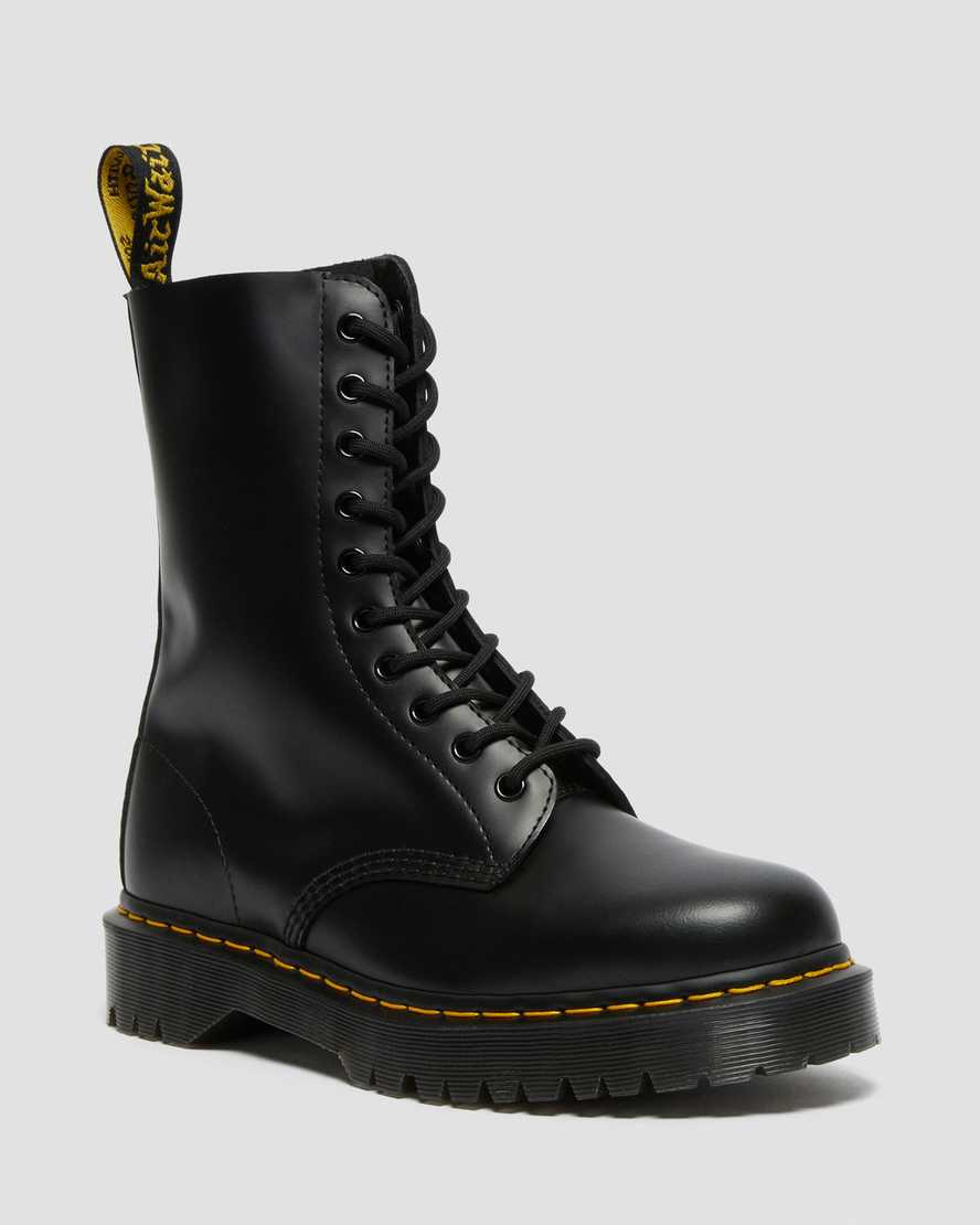 Dr. Martens 1490 Bex Smooth Nahka Miesten Originals Nilkkurit - Mustat Nilkkurit [795-MAHTQE]